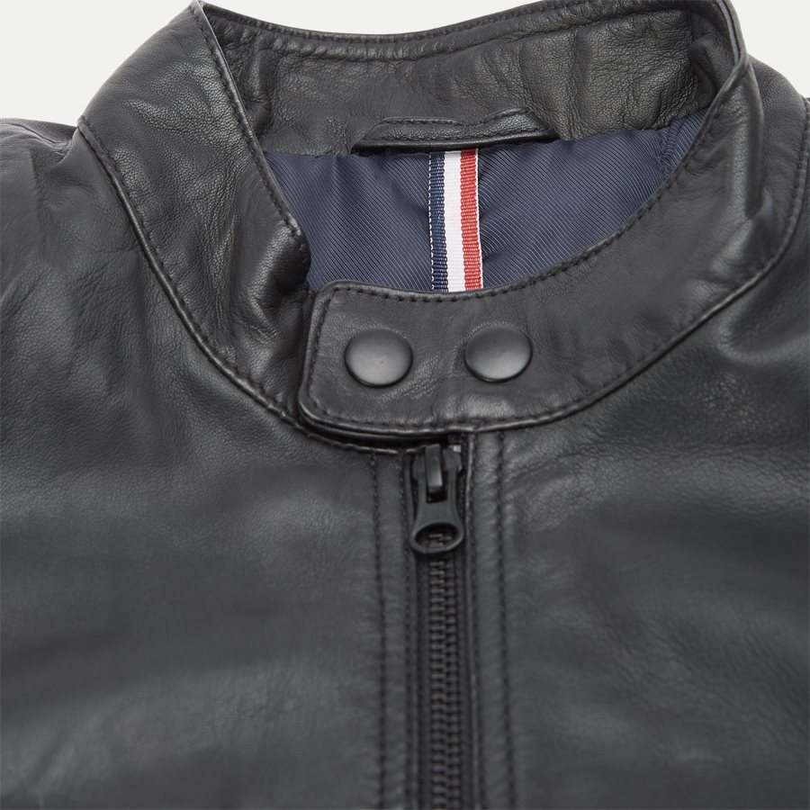 GERRARD - Gerrard Skindjakke - Jakker - Regular - BLACK - 5