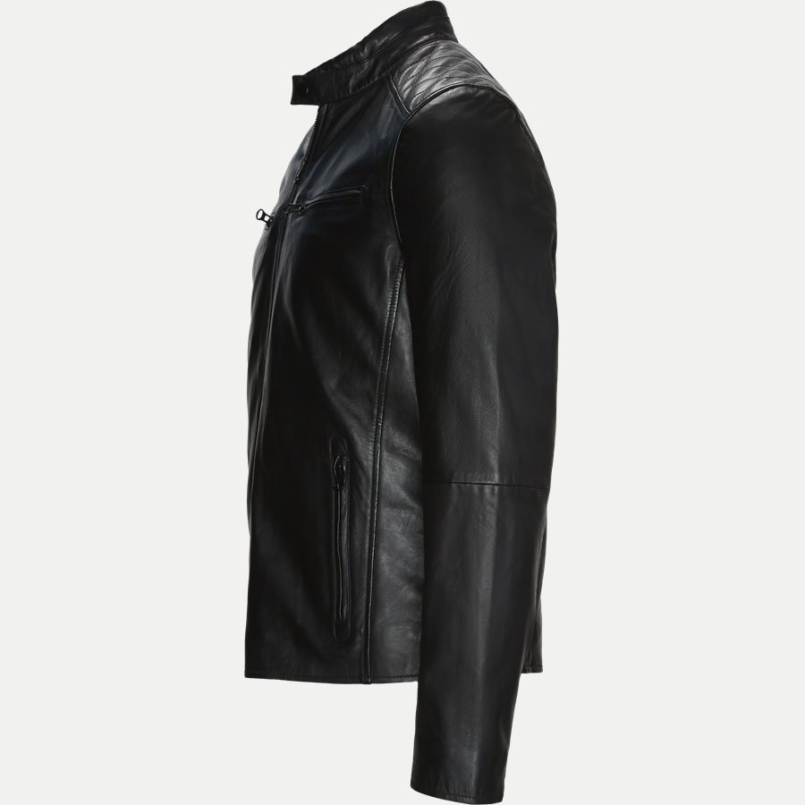 ROONEY - Rooney Skindjakke - Jakker - Regular - BLACK - 3