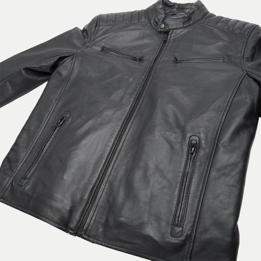ROONEY - Rooney Skindjakke - Jakker - Regular - BLACK - 6