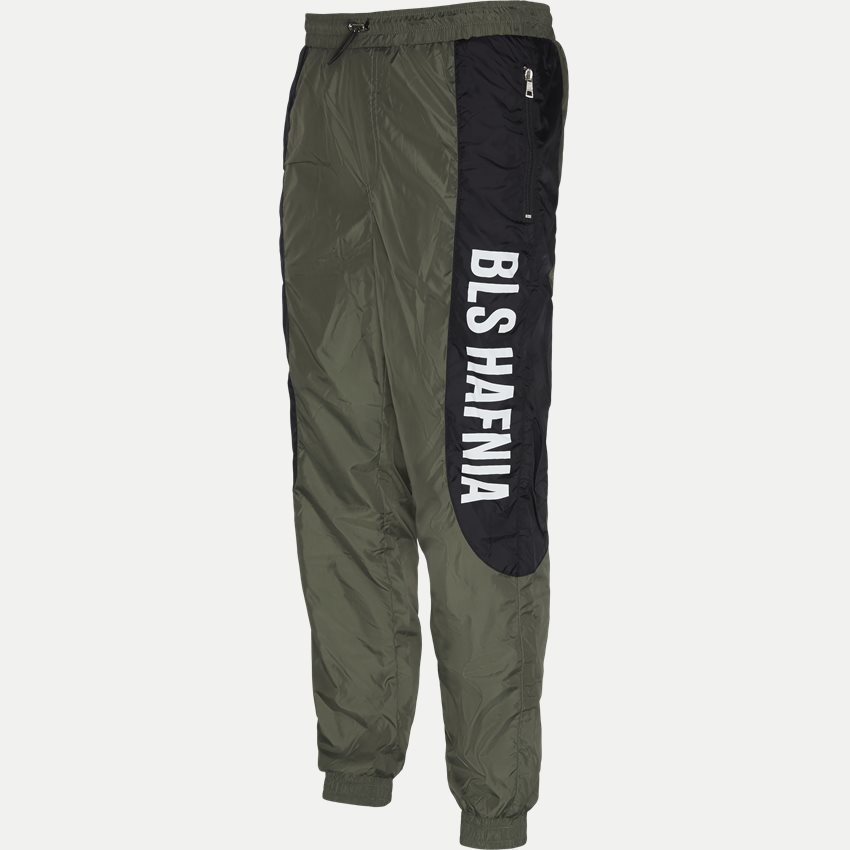 BLS Trousers CULTURE TRACK PANT BLK/GREEN