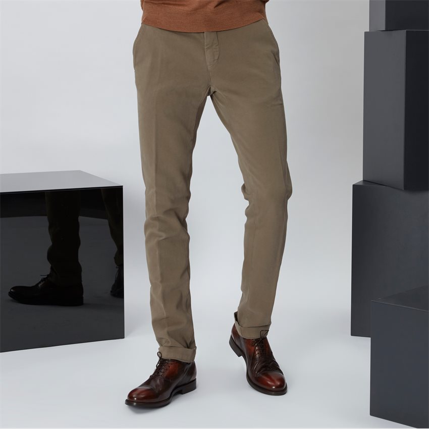 Masons Trousers 9PF2A2033 JERE 10 MILANO LT.BROWN