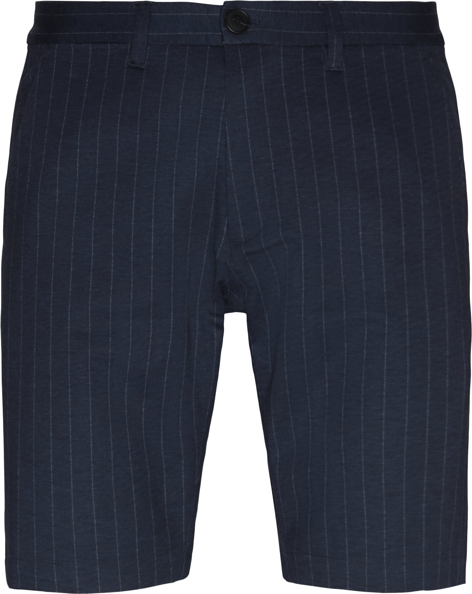 Jason Chino Pinstripe -shorts - Shorts - Regular fit - Blå