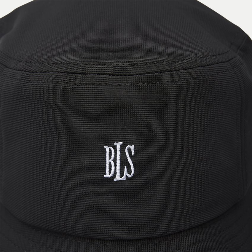 BLS Beanies GENIUS BUCKET HAT BLACK