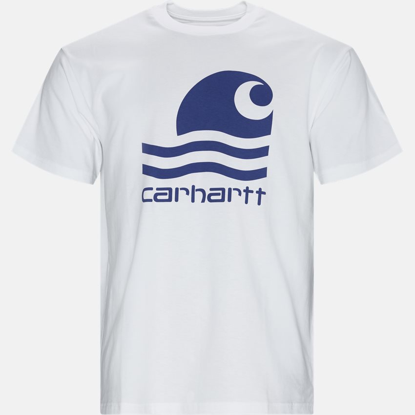 Carhartt WIP T-shirts S/S SWIM I027750 WHI/SUBMARINE