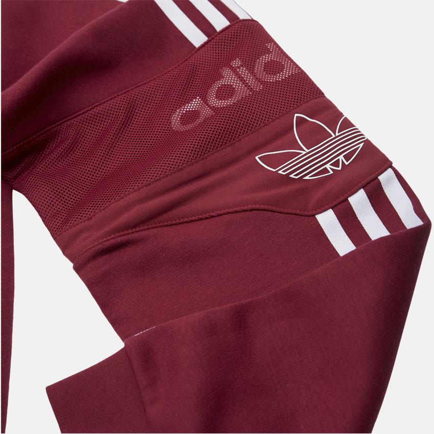 Adidas Originals Sweatshirts TRF HOOD ED7116 BORDEAUX
