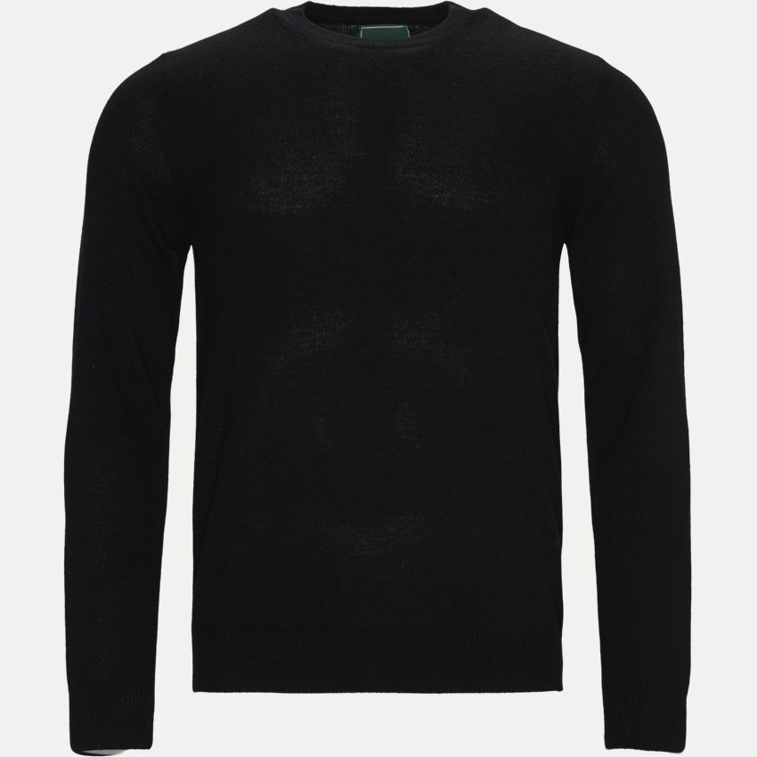 Pullover Knitwear 100% CASHMER STRIK BLACK