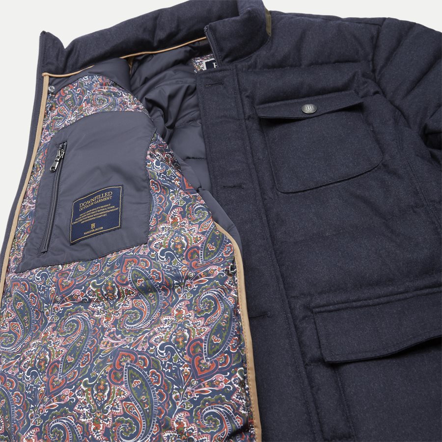 04883 LIGHT DOWN DOE JACKET - Light Down Doe jacket - Jakker - Regular - NAVY - 11