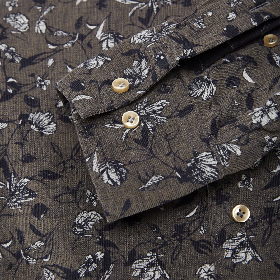 04936 VELVET PRINT - Shirt Velvet print - Skjorter - Casual fit - GRÅ - 3