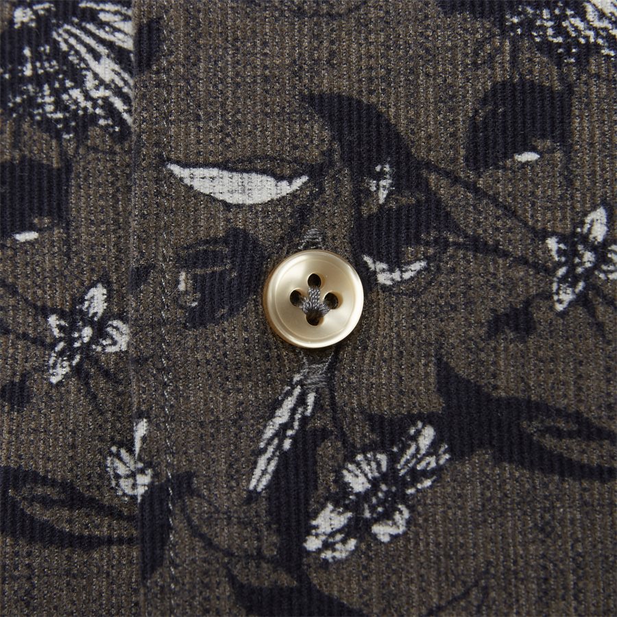 04936 VELVET PRINT - Shirt Velvet print - Skjorter - Casual fit - GRÅ - 6