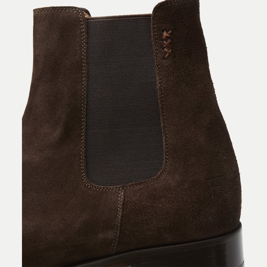 06000 SUEDE JODPHUR - Suede Jodphur Chelsea Boot - Sko - BRUN - 5