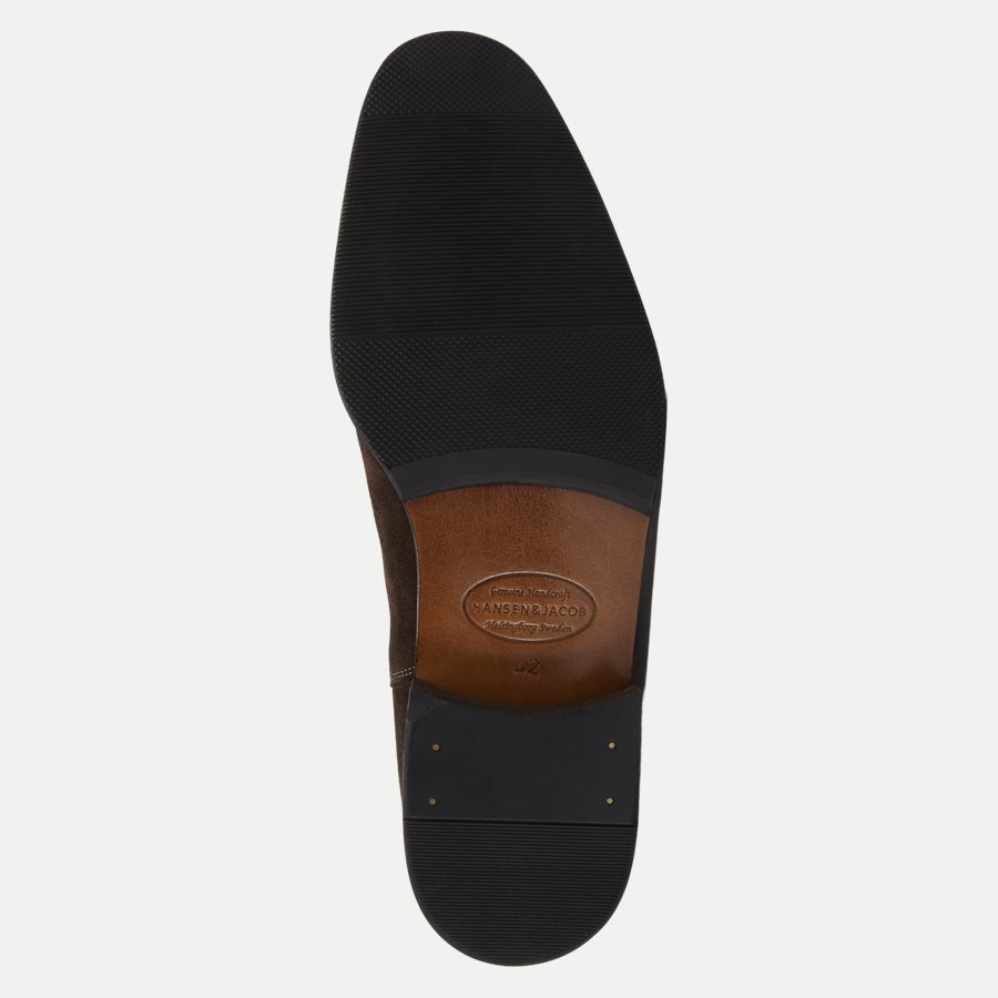 06000 SUEDE JODPHUR - Suede Jodphur Chelsea Boot - Sko - BRUN - 8