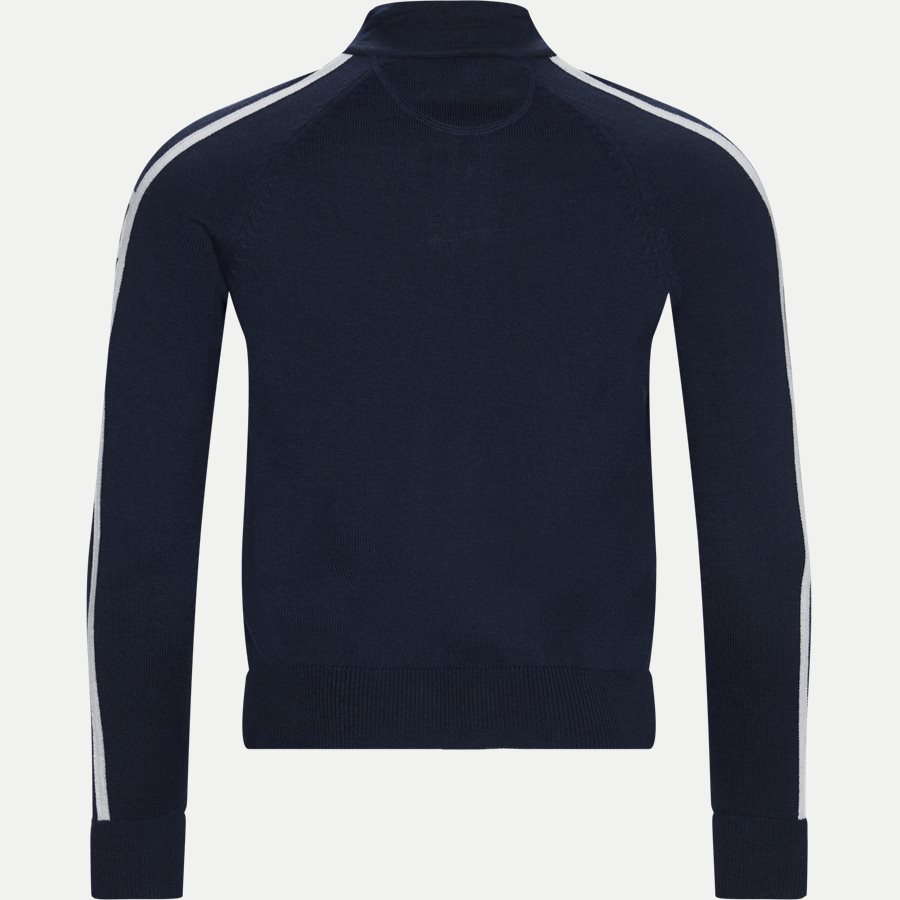 YW025 OMSM32 - Man Triot Full Zip Cardigan - Strik - Regular - NAVY - 2