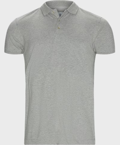 Hansen & Jacob T-shirts 91005 PIQUE STRETCH POLO Grey