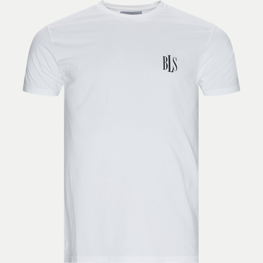 BLS T-shirts MINI LOGO T-SHIRT HVID