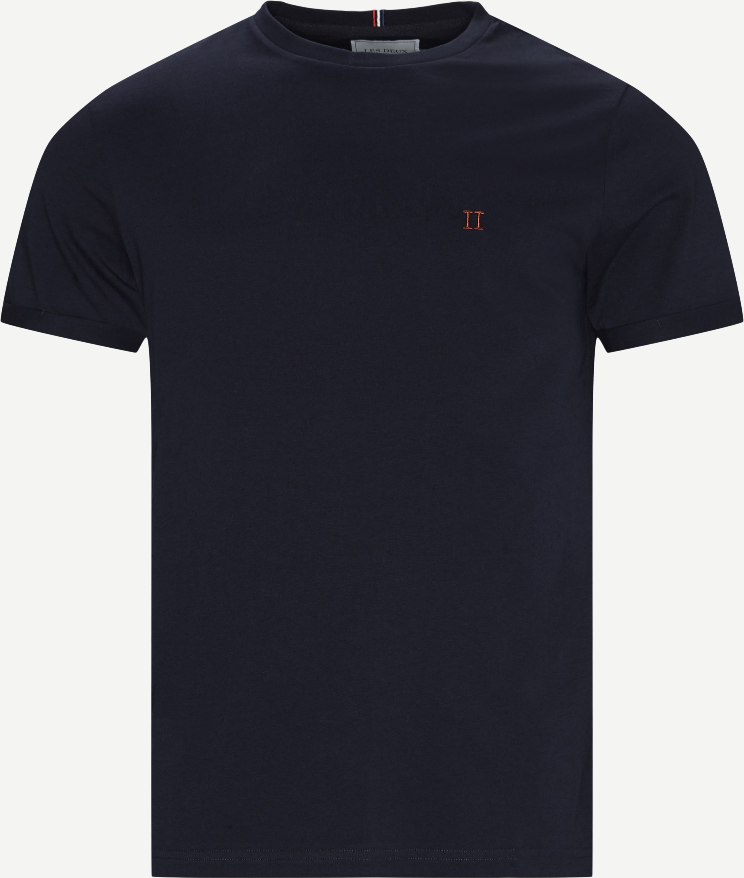 Les Deux T-shirts NØRREGAARD T-SHIRT LDM101008 Blue
