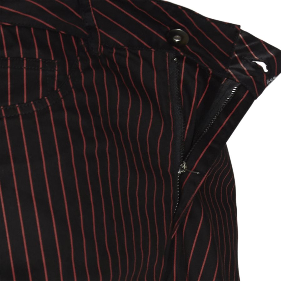 BEATLE PINSTRIPE - Trousers - SORT - 4
