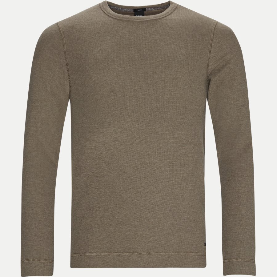 50401846 TEMPEST - Tempest Langærmet T-shirt - T-shirts - Slim - KHAKI - 1