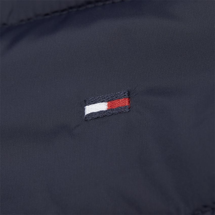 Tommy Hilfiger Jackets 12218 QUILTED HOODED JACKET NAVY