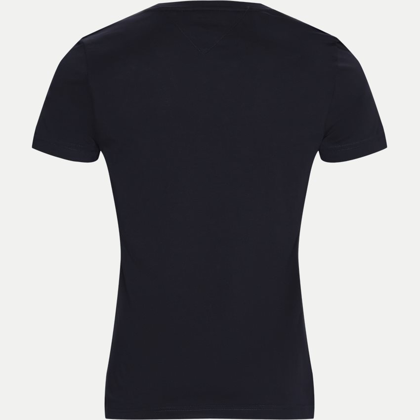 Tommy Hilfiger T-shirts 12520 CORP SPLIT TEE NAVY
