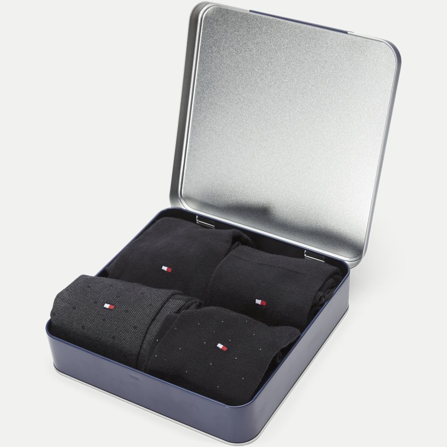 MEN MIXED GIFTBOX 4 - 4 Pairs Men´s Socks Giftbox - Strømper - BLACK - 1