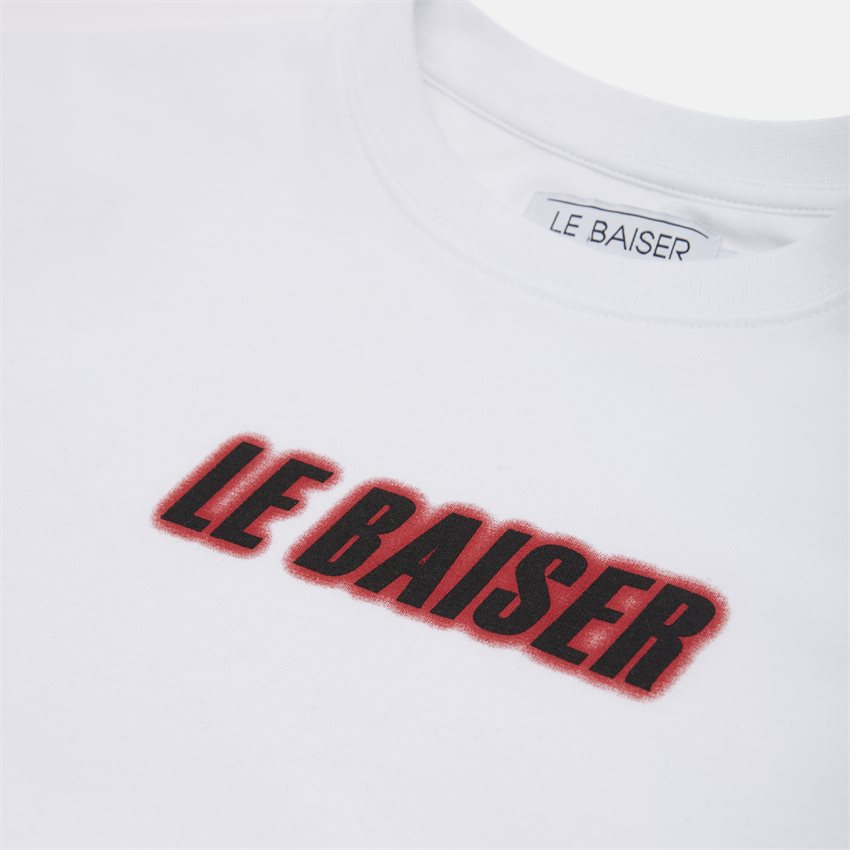 Le Baiser T-shirts MONET WHITE
