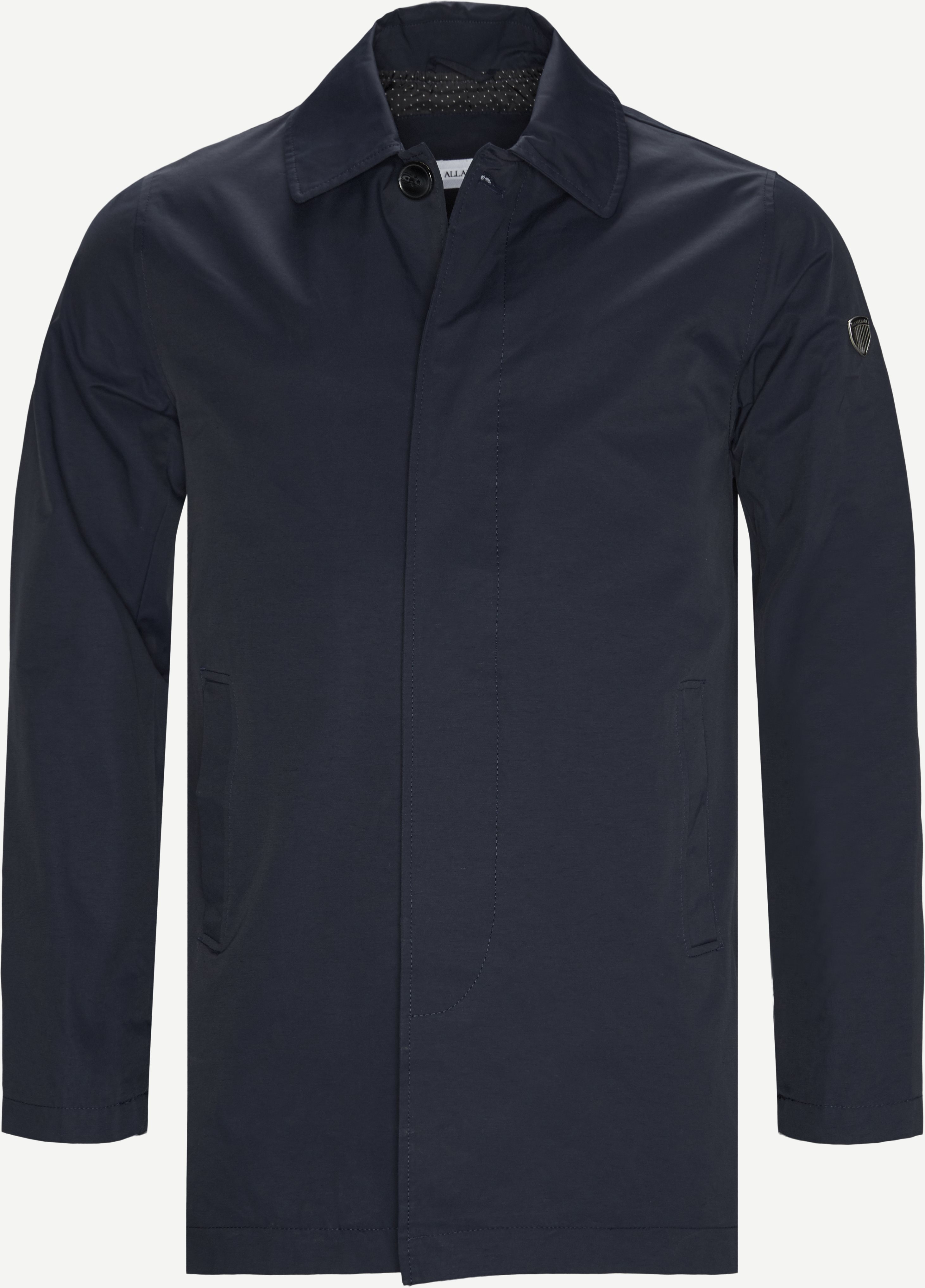 Clevis Trenchcoat - Jackets - Regular fit - Blue