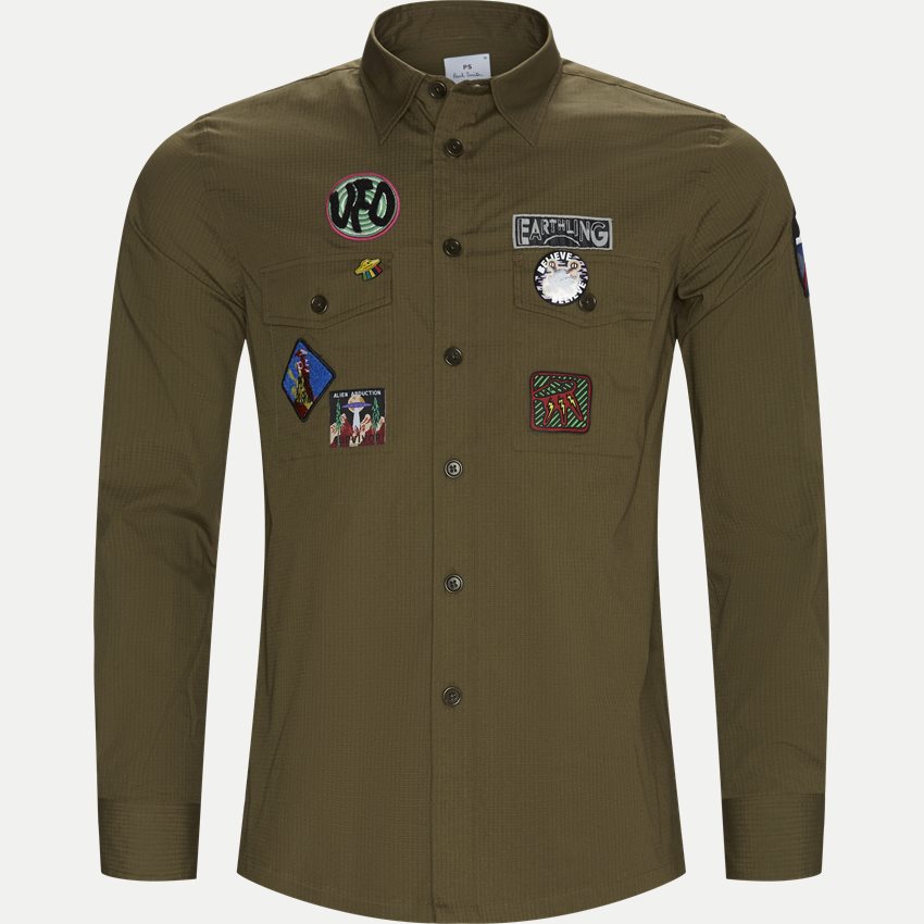 PS Paul Smith Shirts 874TB A20796 ARMY