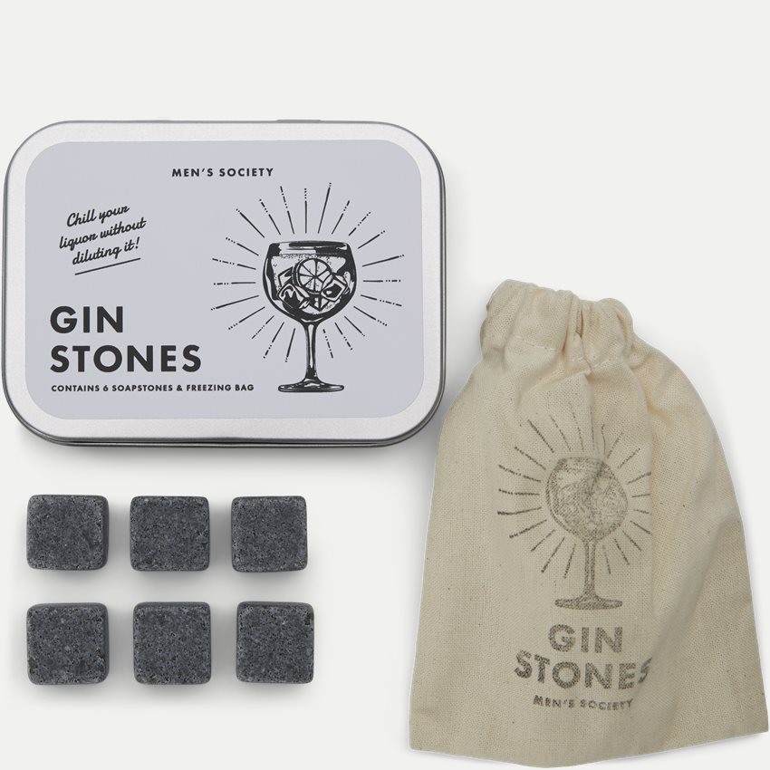 Men's Society Accessories GIN COOLING STONES GRÅ