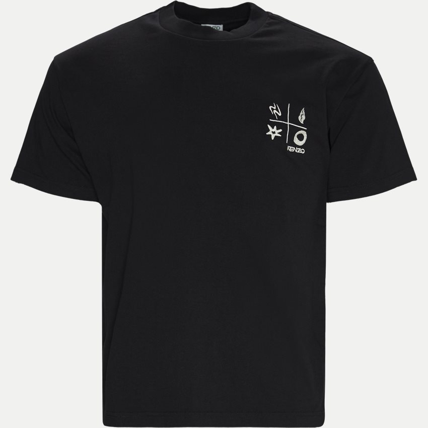Kenzo T-shirts FA55TS0434SD SORT