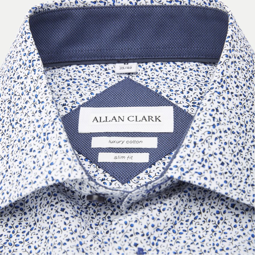 Allan Clark Shirts MAURO WHITE