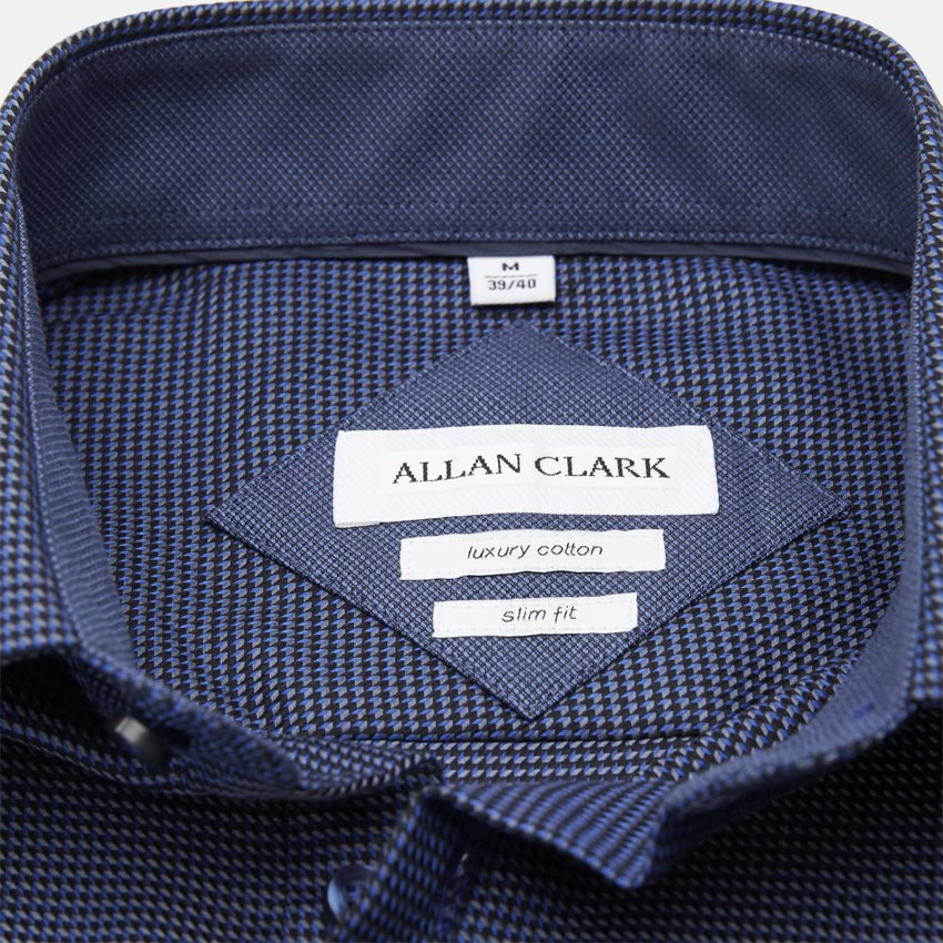 Allan Clark Shirts ALESSIO NAVY