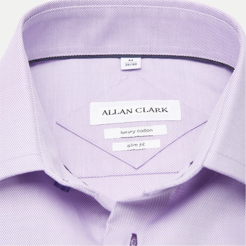 Allan Clark Shirts LORENZO L.PURPLE