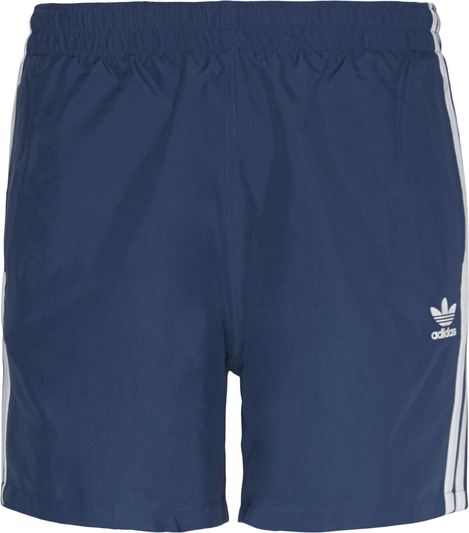 3 randiga badshorts - Shorts - Regular fit - Blå