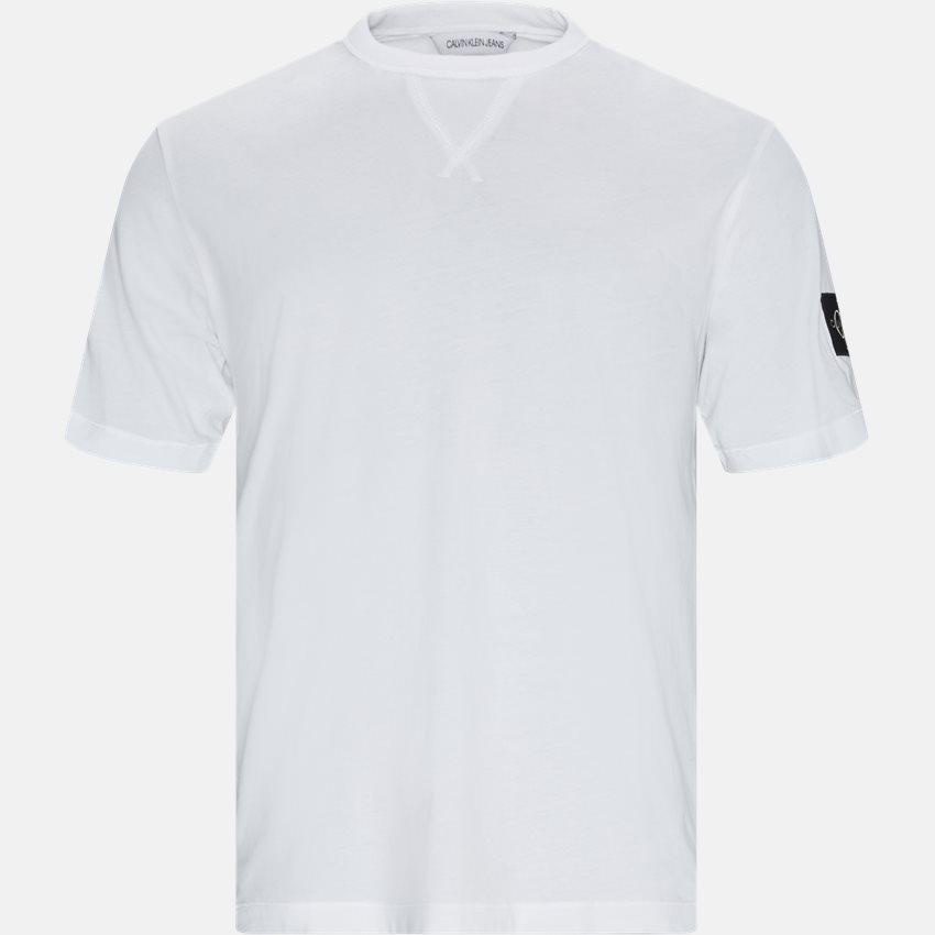 Calvin Klein T-shirts MONOGRAM TEE J30J314 HVID