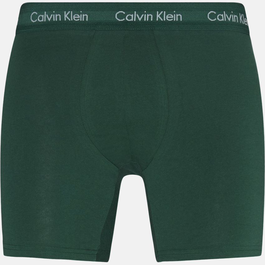 Calvin Klein Underkläder 000NB1770AAGS 3 PACK GRØN/GRÅ/SORT