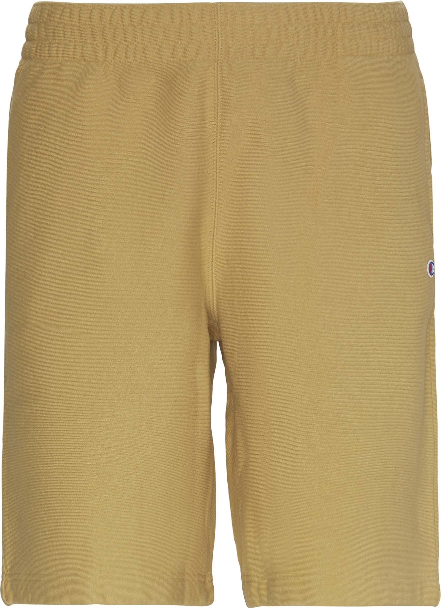 Shorts med omvänd väv - Shorts - Regular fit - Sand
