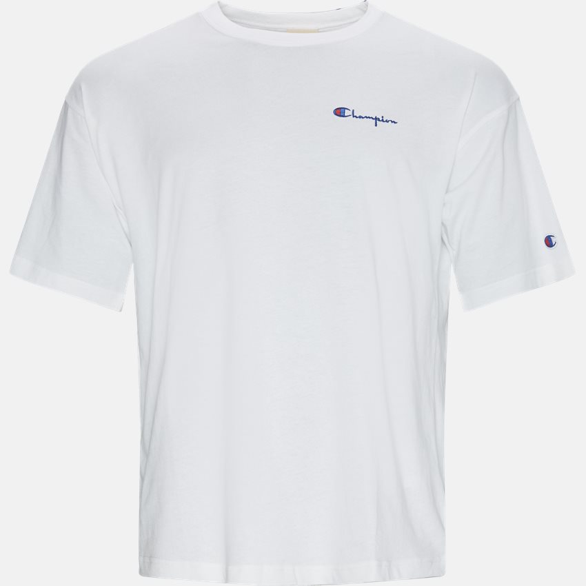 Champion T-shirts LEFT CHEST SCRIPT TEE 214282 HVID