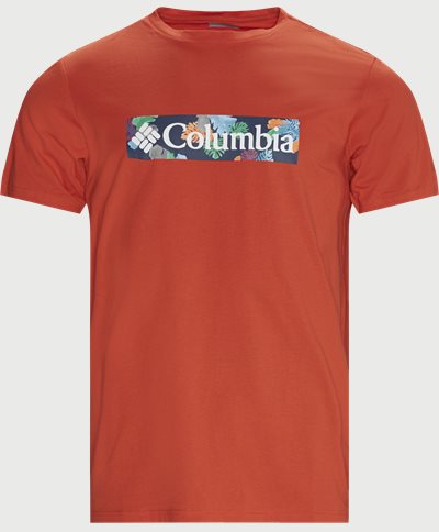 Columbia T-shirts M RAPID RIDGE GRAPHIC 1888813 Orange