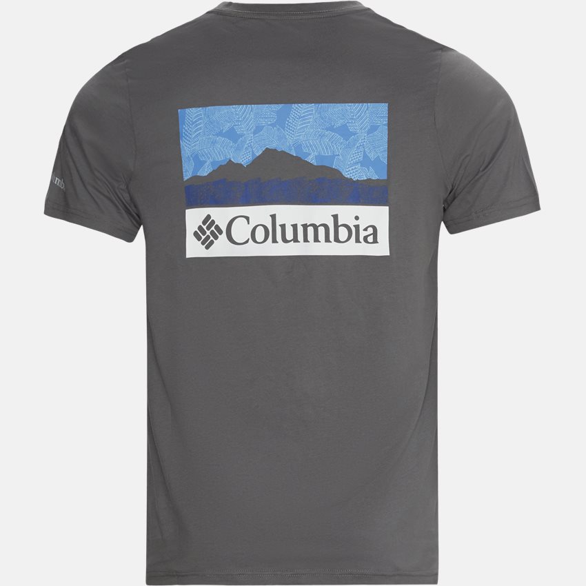 Columbia T-shirts M RAPID RIDGE 1888863 GRÅ