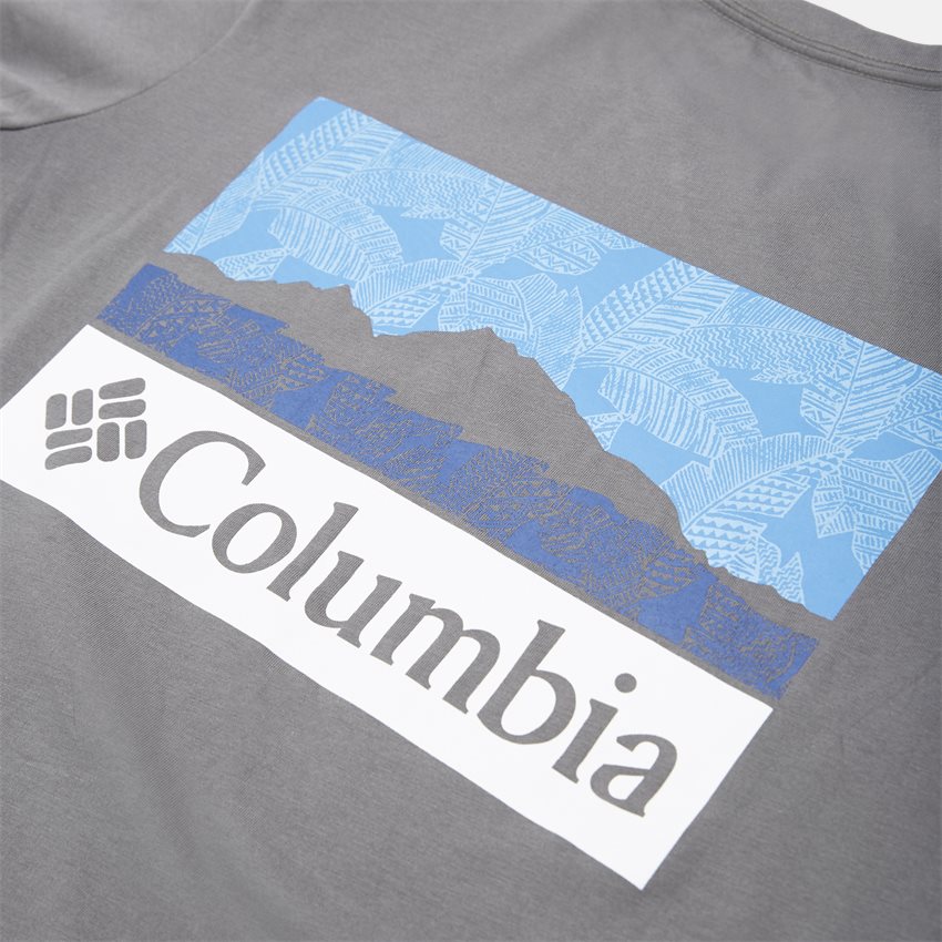 Columbia T-shirts M RAPID RIDGE 1888863 GRÅ
