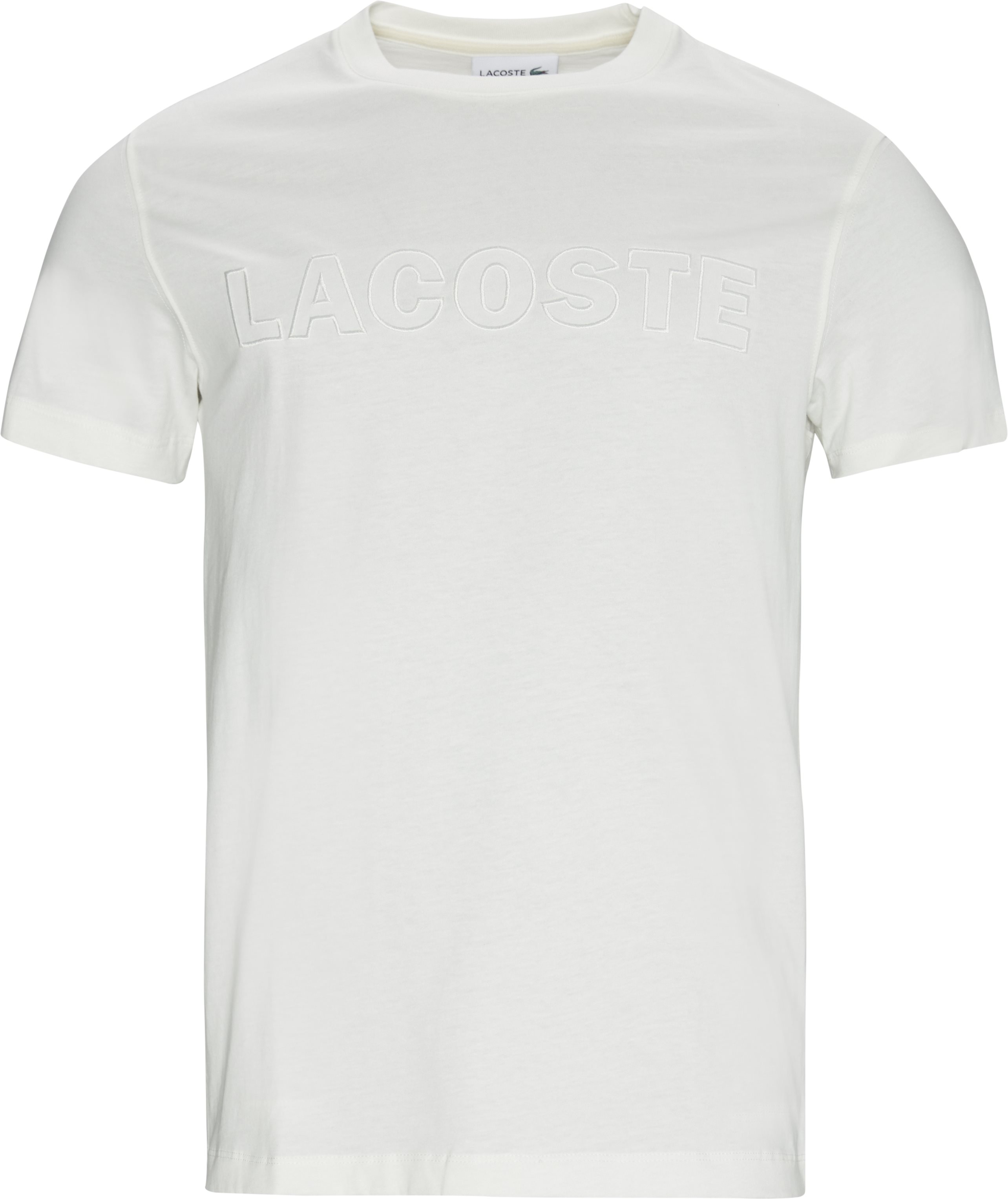 Lacoste T-shirts TH8804 Vit