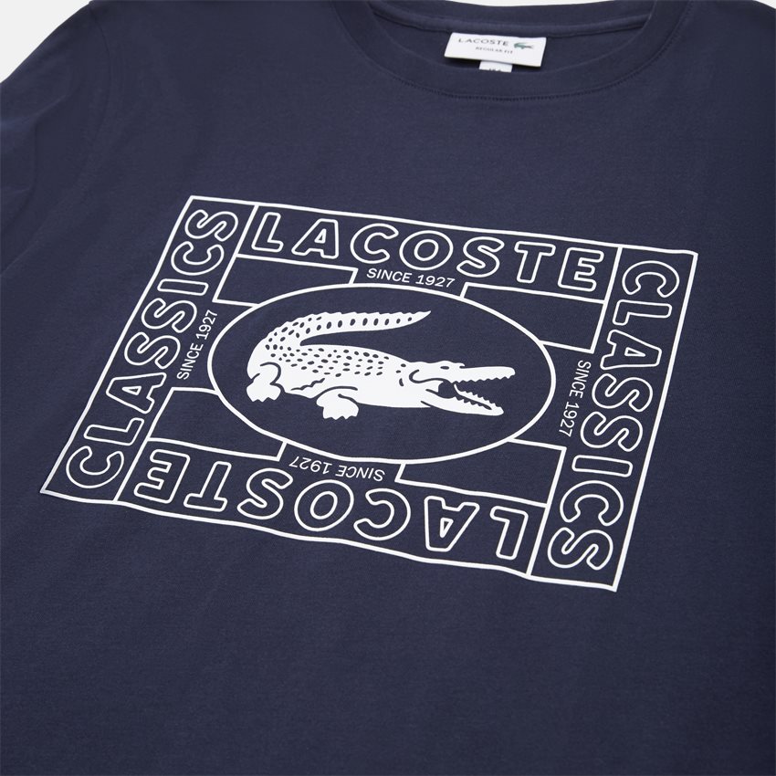 Lacoste T-shirts TH5097 NAVY