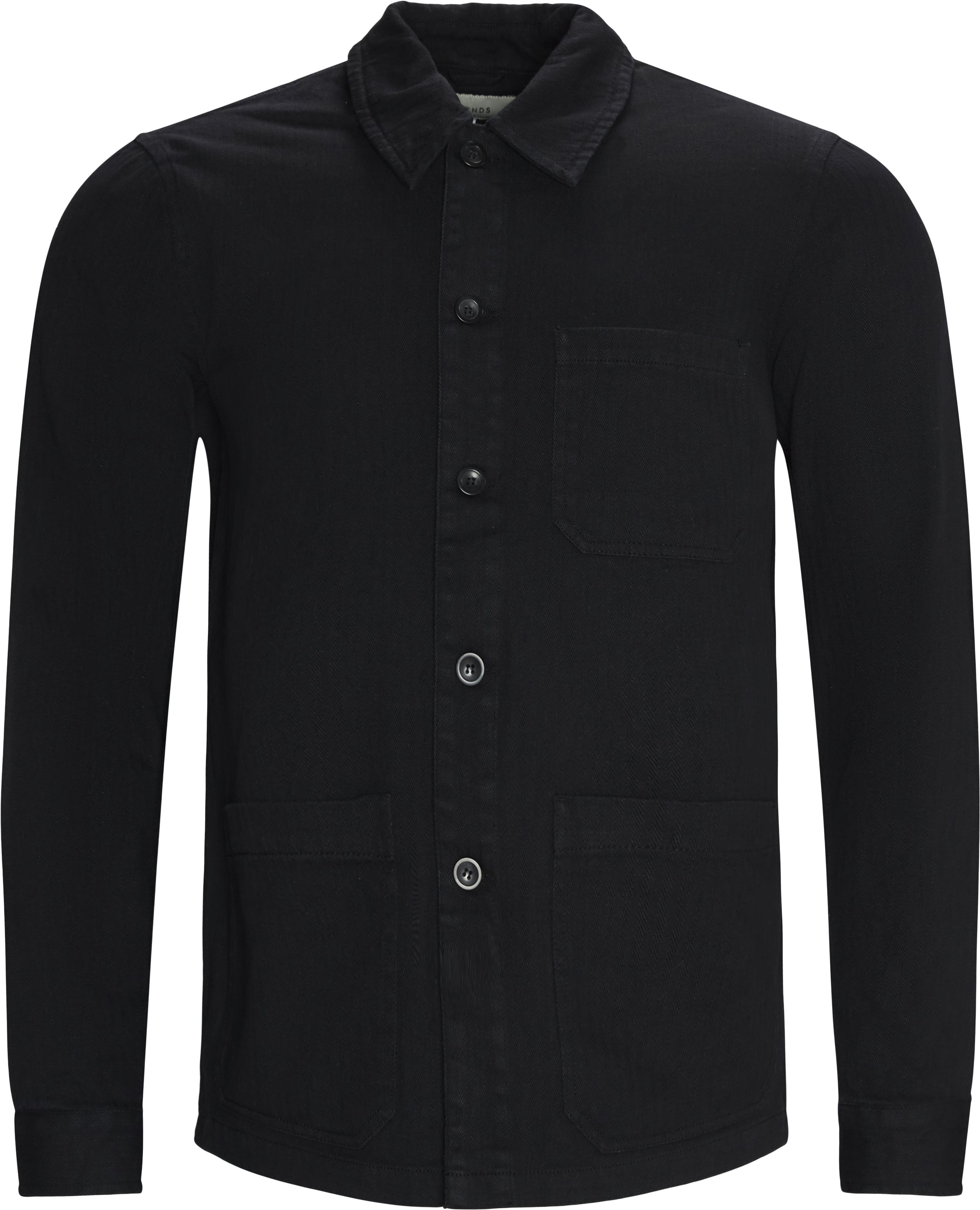 Napoli Work Shirt - Shirts - Regular fit - Black