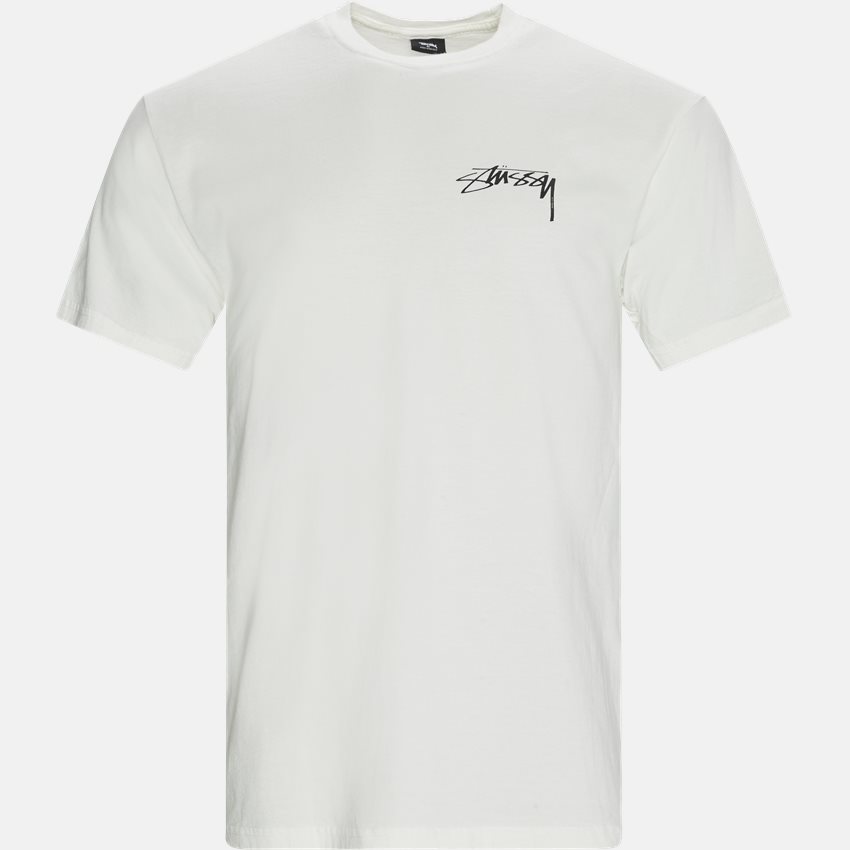 Stüssy T-shirts BLOOM 1904521 HVID