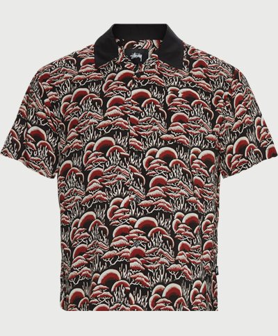Coral Pattern Shirt Regular fit | Coral Pattern Shirt | Rød