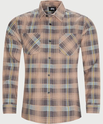 Lawrence Plaid Shirt Regular fit | Lawrence Plaid Shirt | Orange
