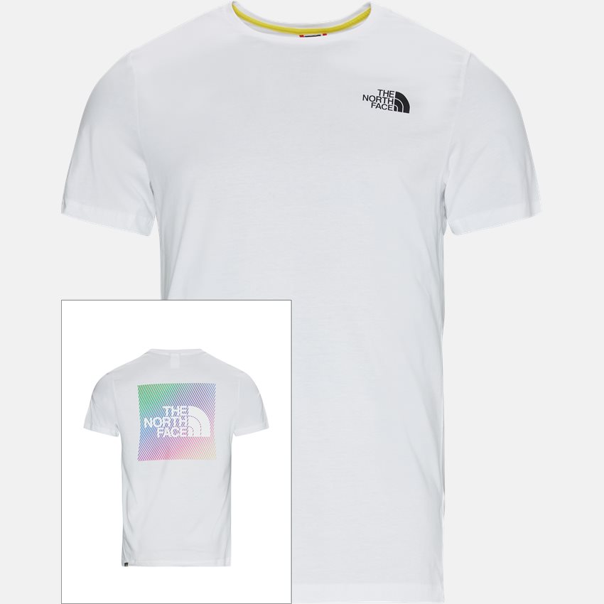 The North Face T-shirts SS RNBW HVID