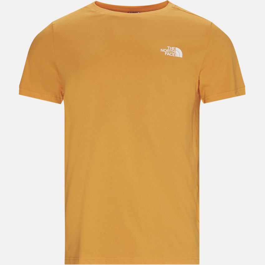 The North Face T-shirts SS SIMPLE DOME ORANGE