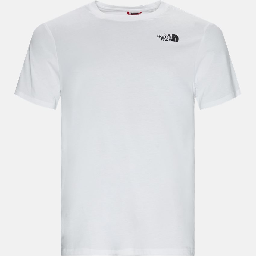 The North Face T-shirts SS RED BOX HVID