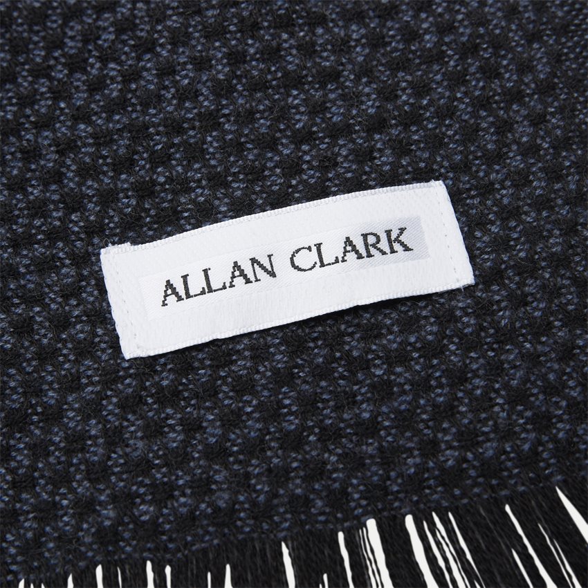 Allan Clark Tørklæder 9093 010 BLACK